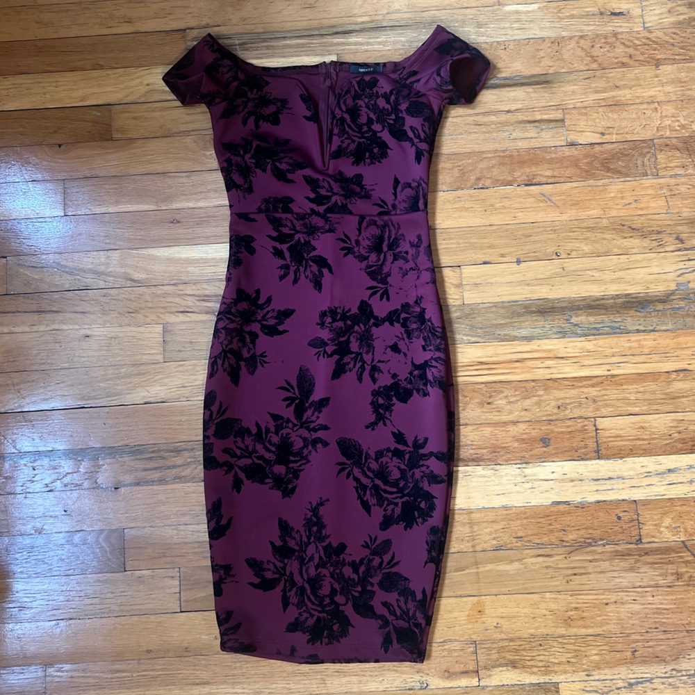 Forever 21 Dress with Floral Detail